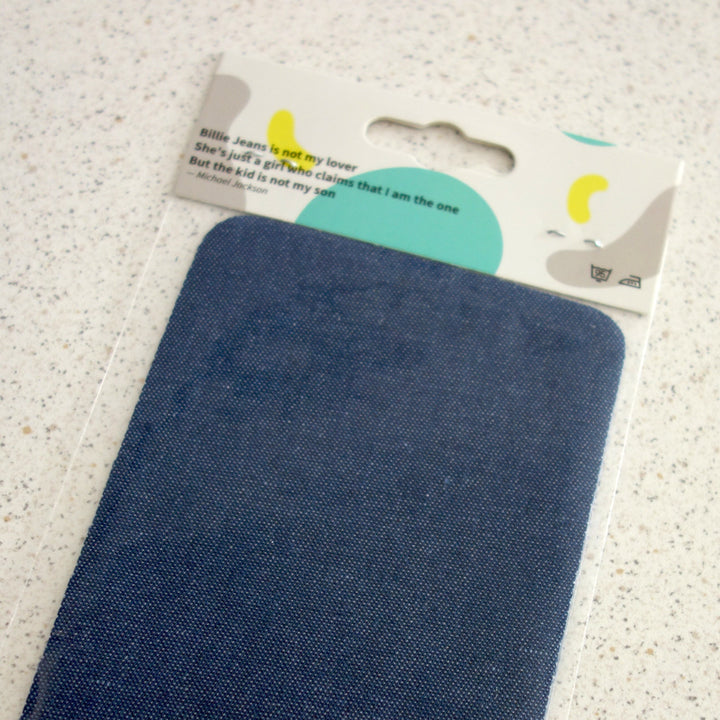 Patch réparation jean bleu moyen