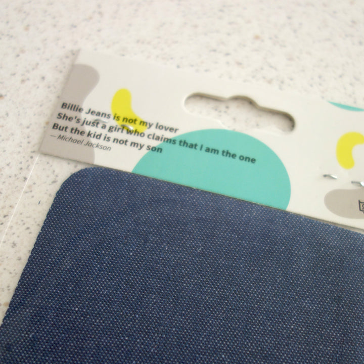Patch réparation jean bleu moyen