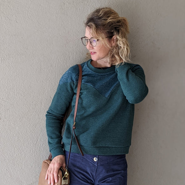 Patron Sweat Femme Pépite du 32 au 52 (PDF)