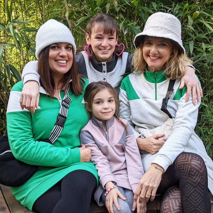 patron sweat et robe enfant