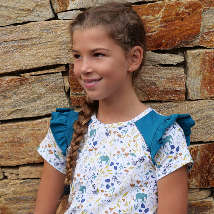 Passepoil lurex bleu marine