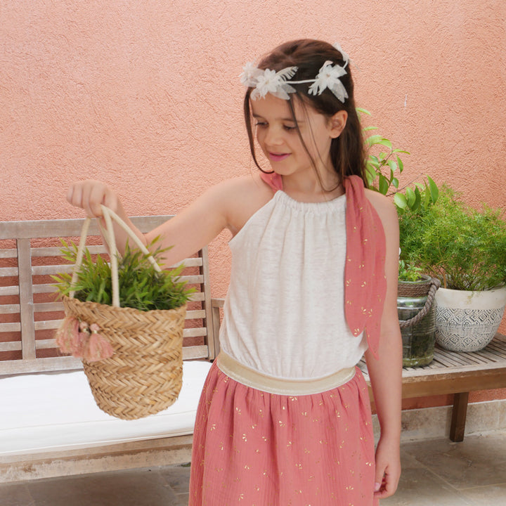 Patron PDF robe, top et jupe fille