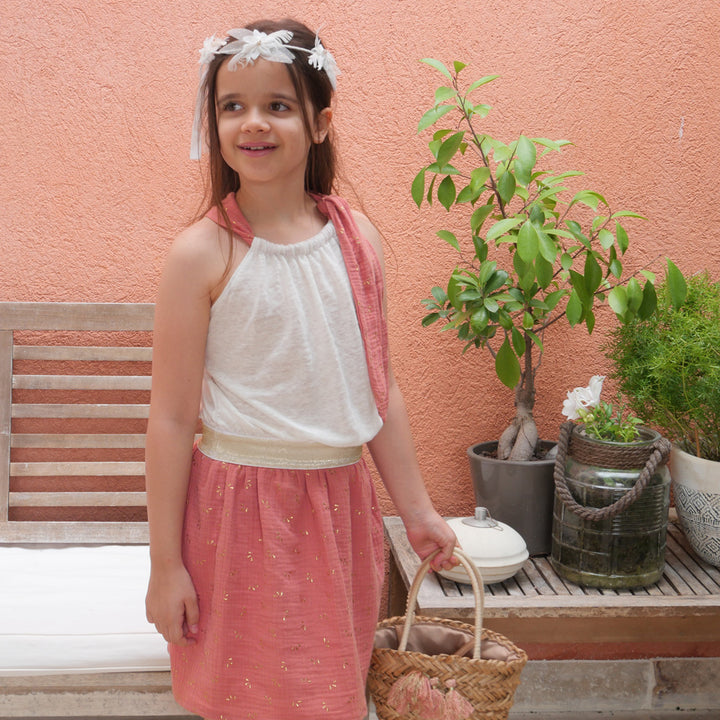 Patron PDF robe, top et jupe fille