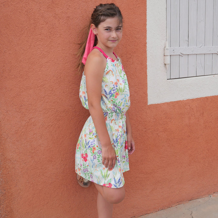 Patron PDF robe, top et jupe fille