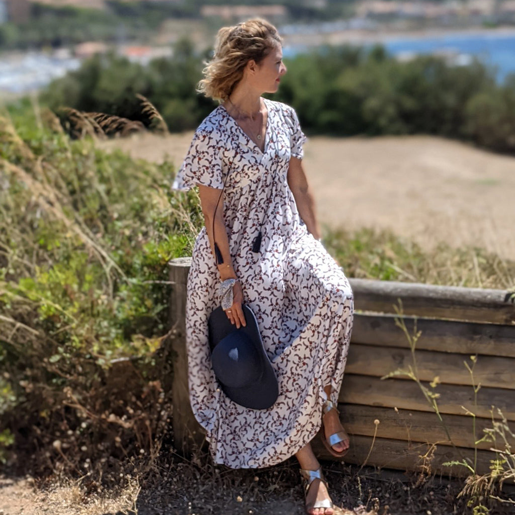 Patron robe maxi longue deals