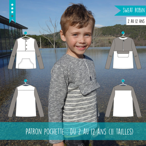 Patron sweat enfant