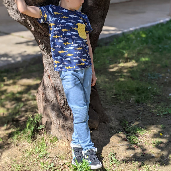 Patron Pantalon et Bermuda Marley 2/12 ans