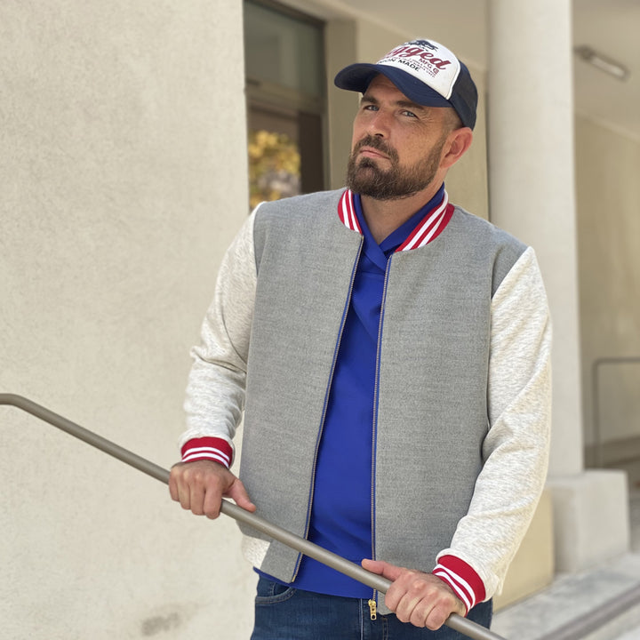 Patron blouson teddy homme