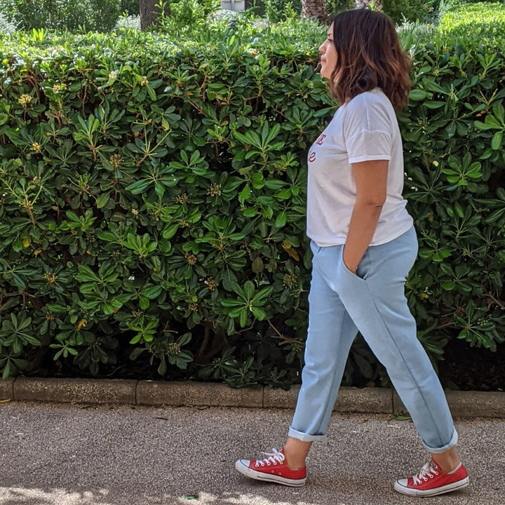patron pantalon taille élastique