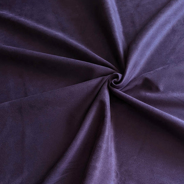 Suédine violette