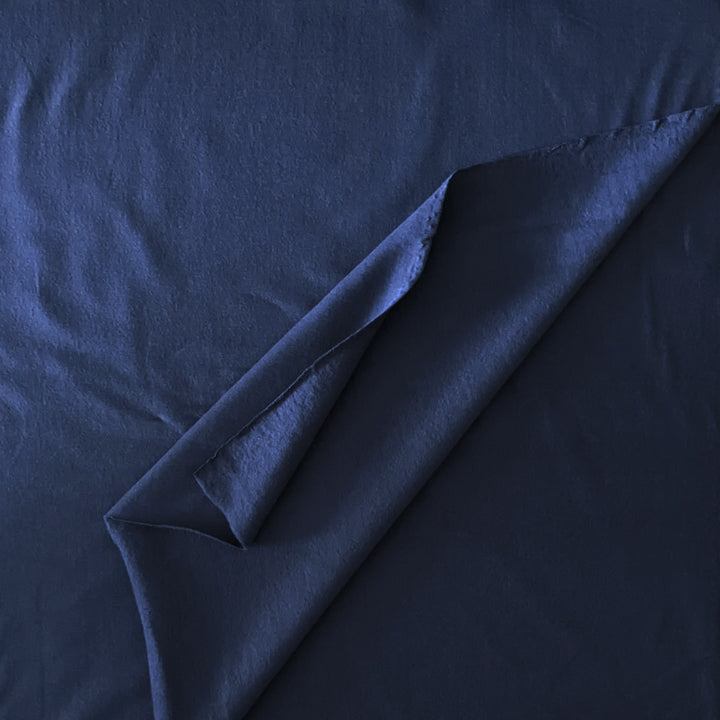 Sweat bleau jean envers gratté