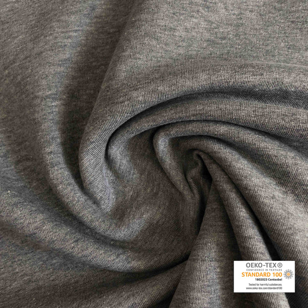 Sweat épais gris chiné moyen