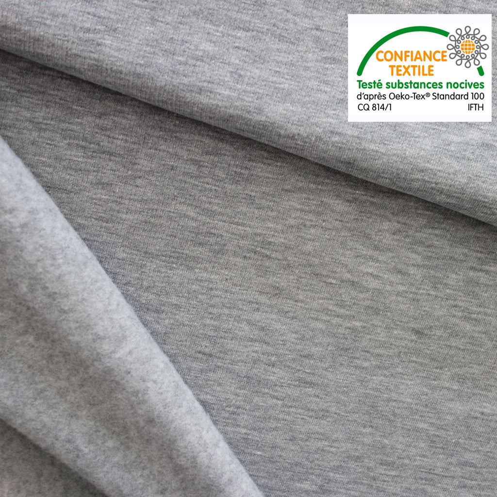Tissu sweat gratté deals