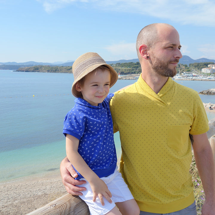 Duo : Patron Homme Ted et Patron Enfant James