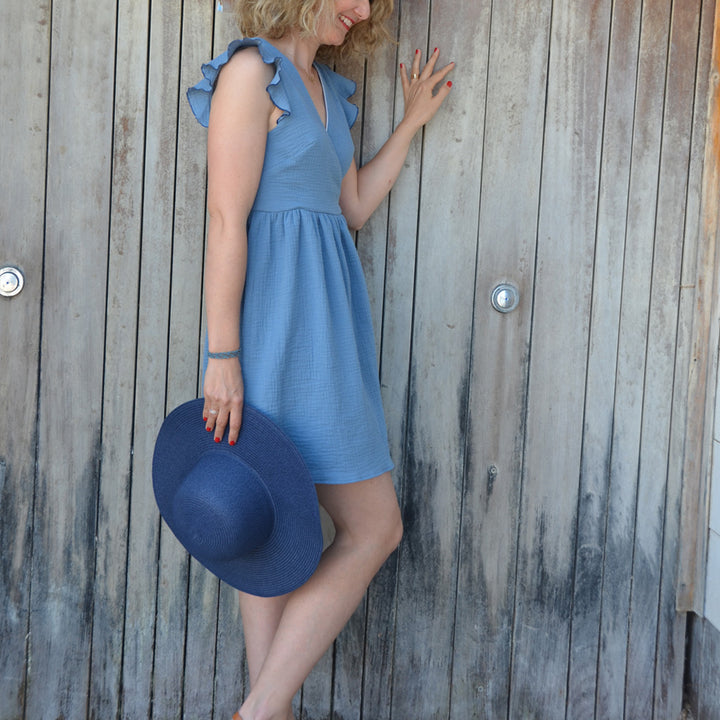 Patron Robe longue, robe courte et blouse femme
