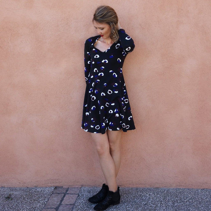 Patron robe patineuse femme