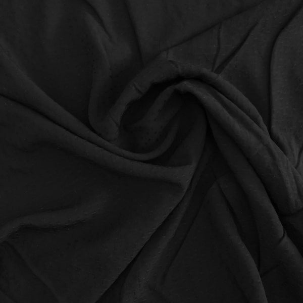 Viscose plumetis noire